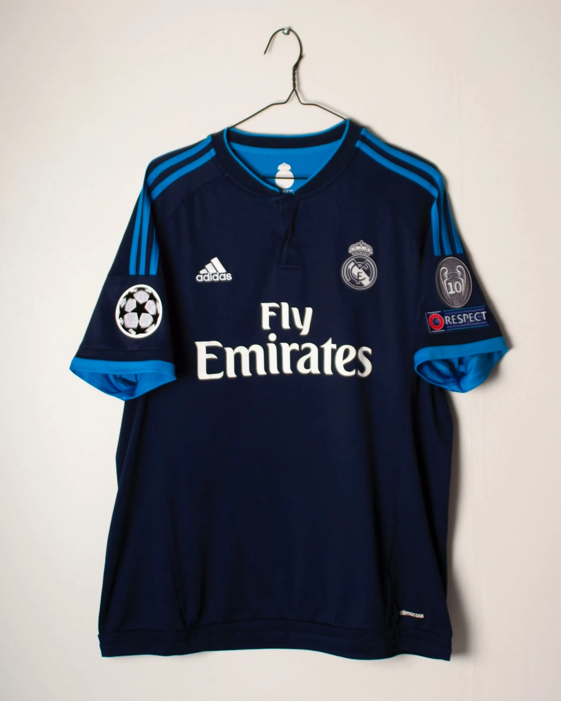 Adidas - Real Madrid 2015/16 Third Football Shirt Champions League Version  'SERGIO RAMOS'