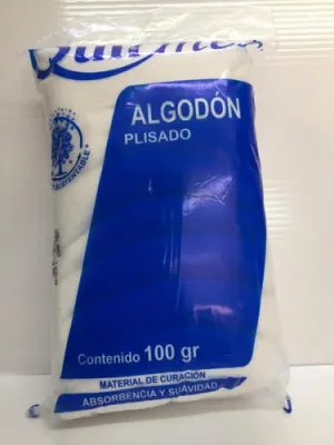 ALGODÓN PLISADO 1 BOLSA 100  G