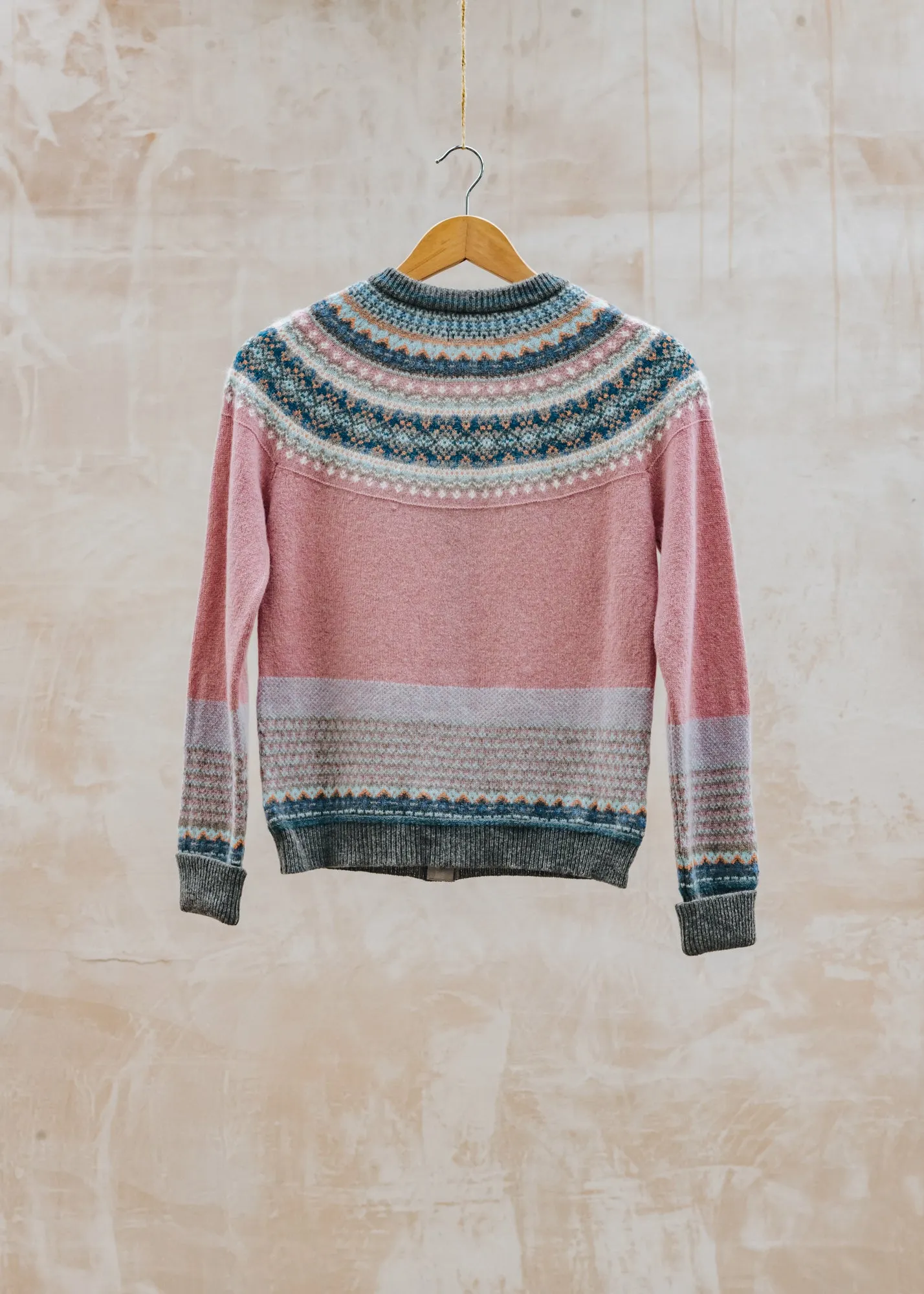 Alpine Cardigan in Vintage Pink