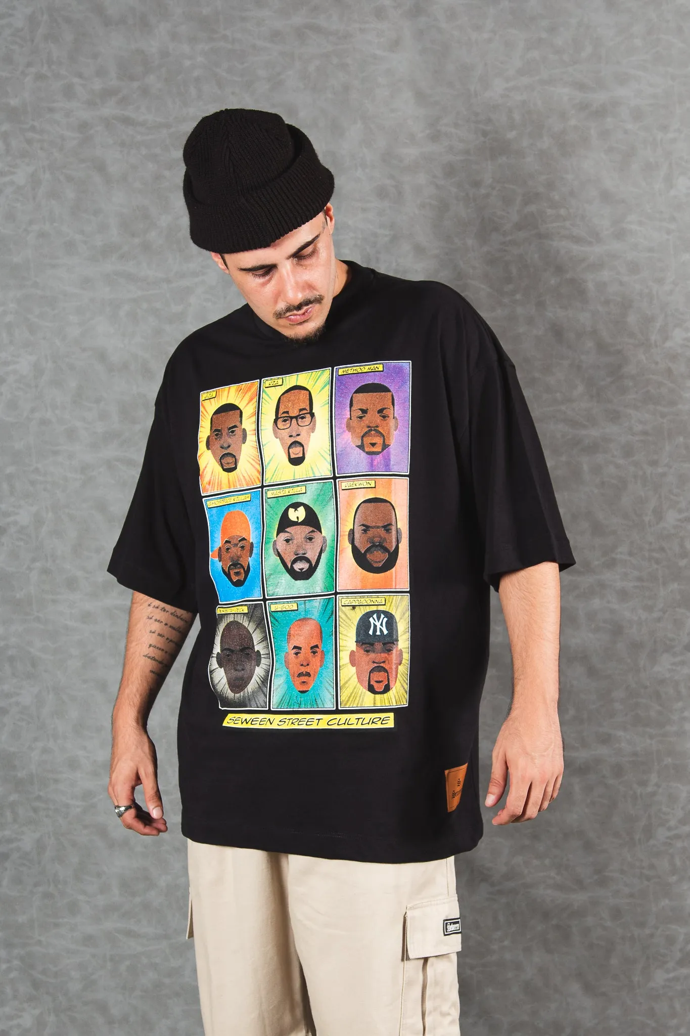 Camiseta Oversized WU-TANG-CLAN