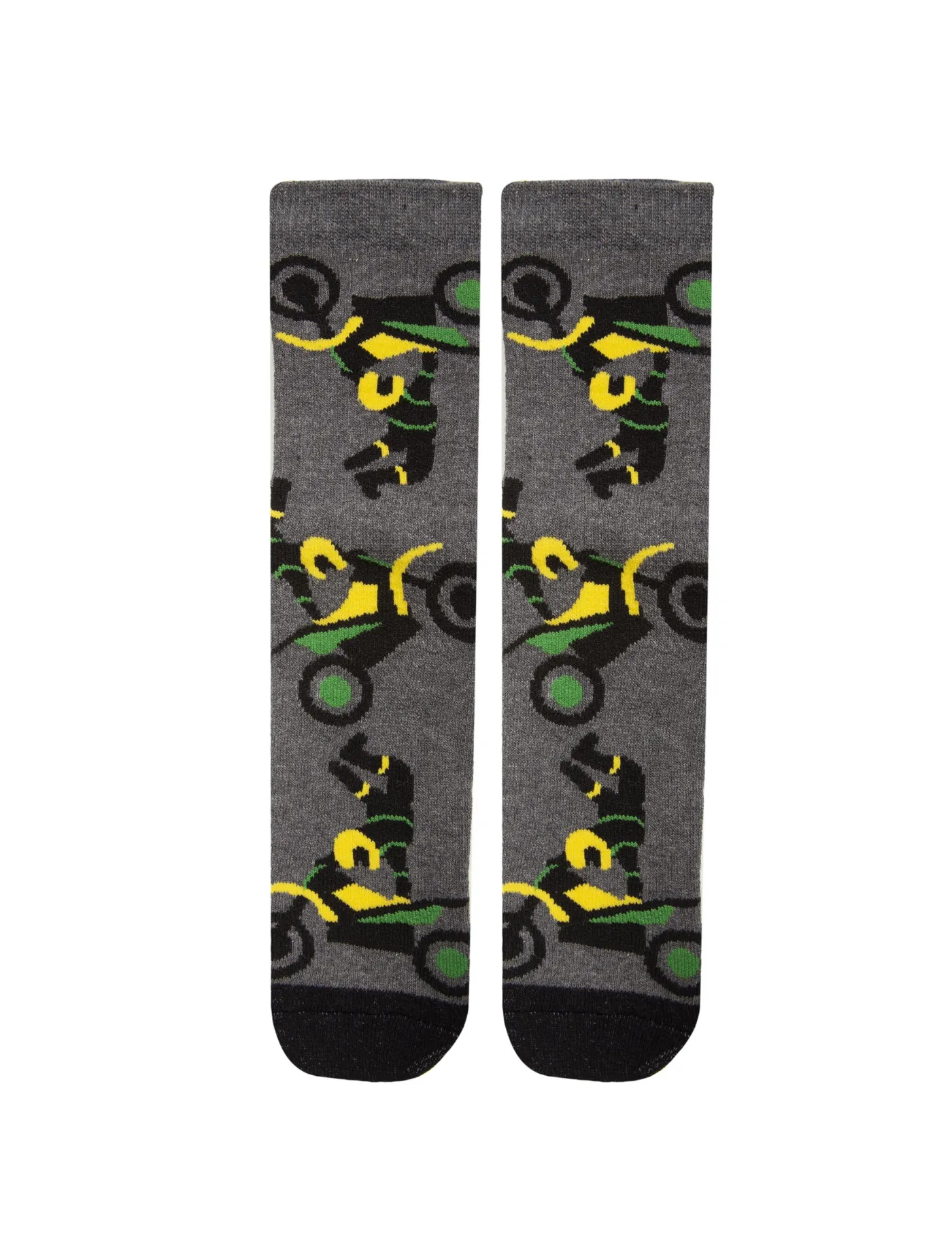 Chaussettes antidérapantes Enfant Moto 5/8 ans