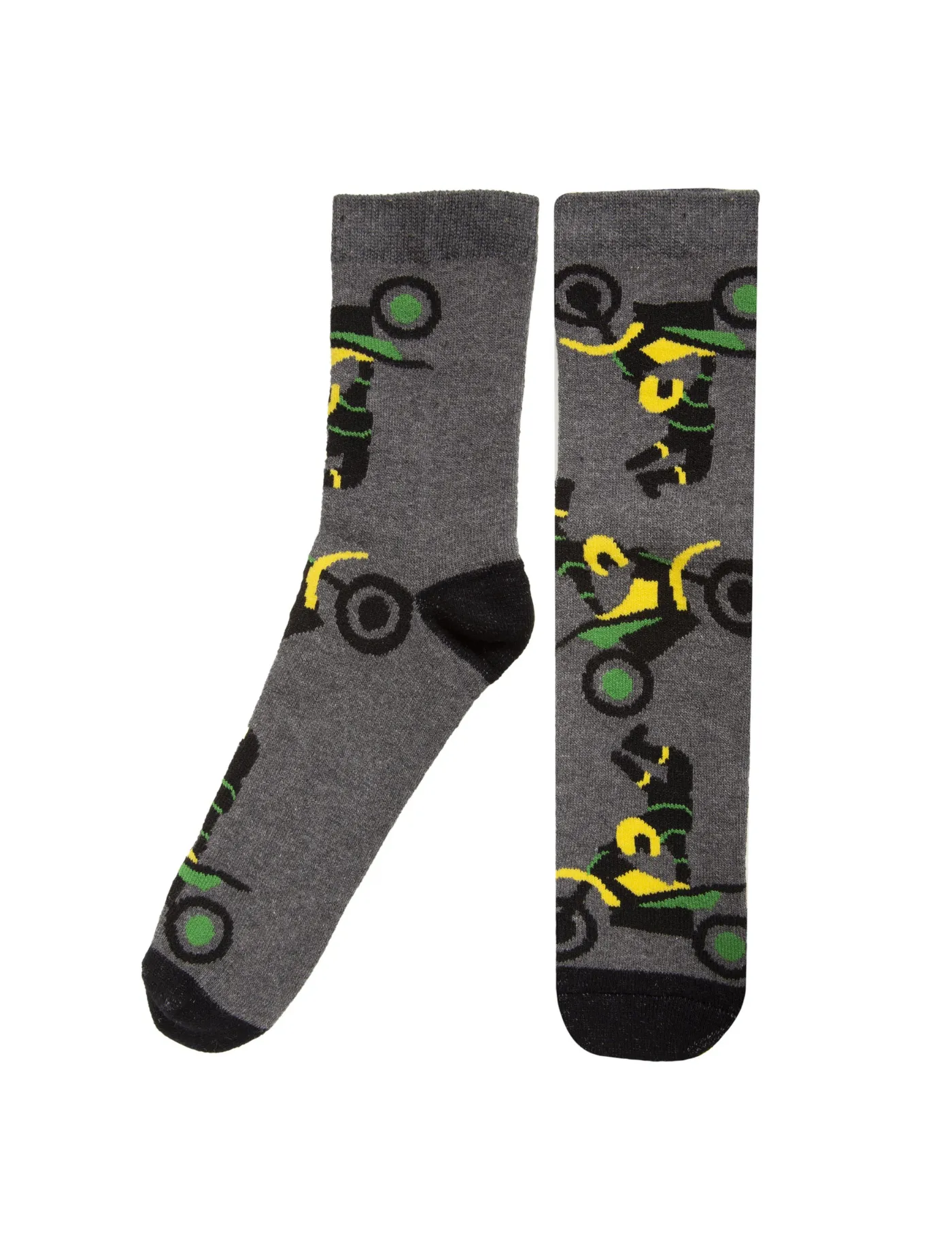 Chaussettes antidérapantes Enfant Moto 5/8 ans