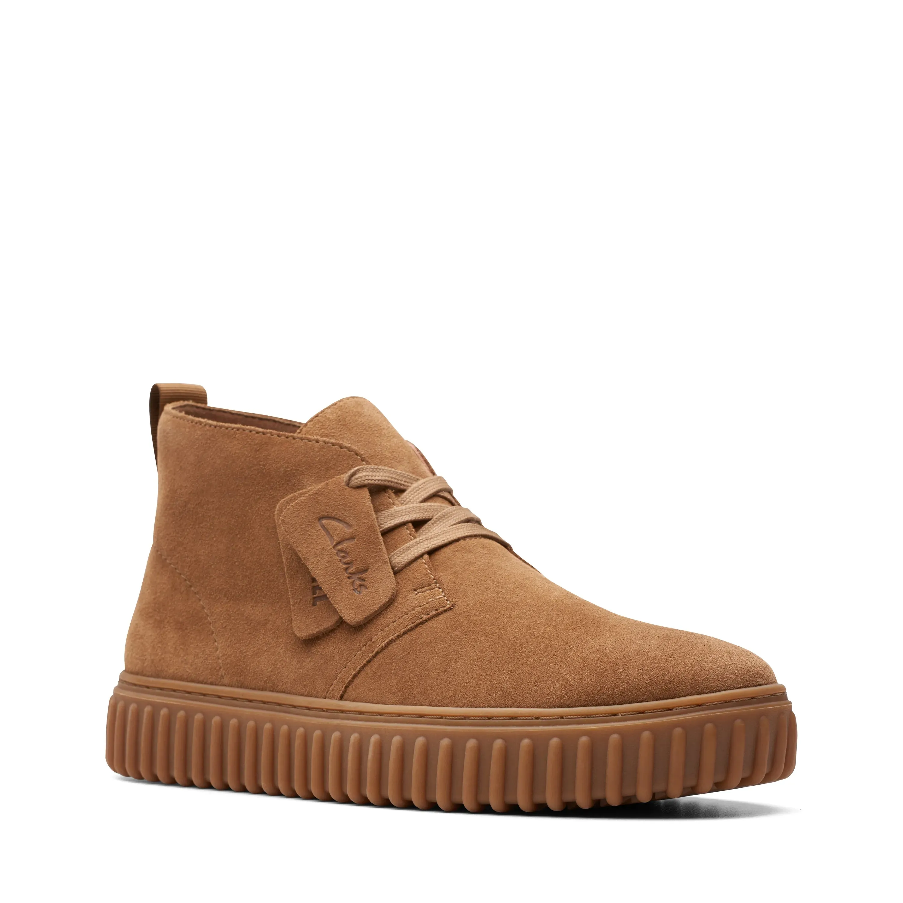 CLARKS | WALLABEE DESERT BOOT HOMBRE | TORHILL DB COGNAC SUEDE | MARRÓN