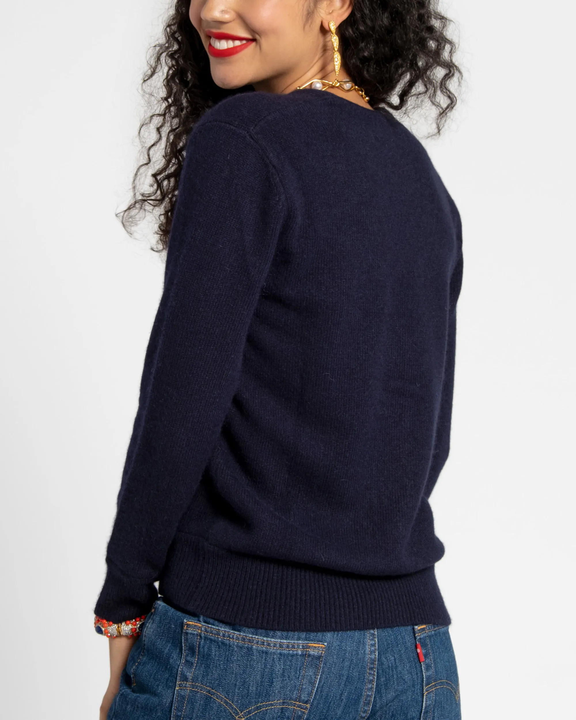 Collegiate Sweater Navy