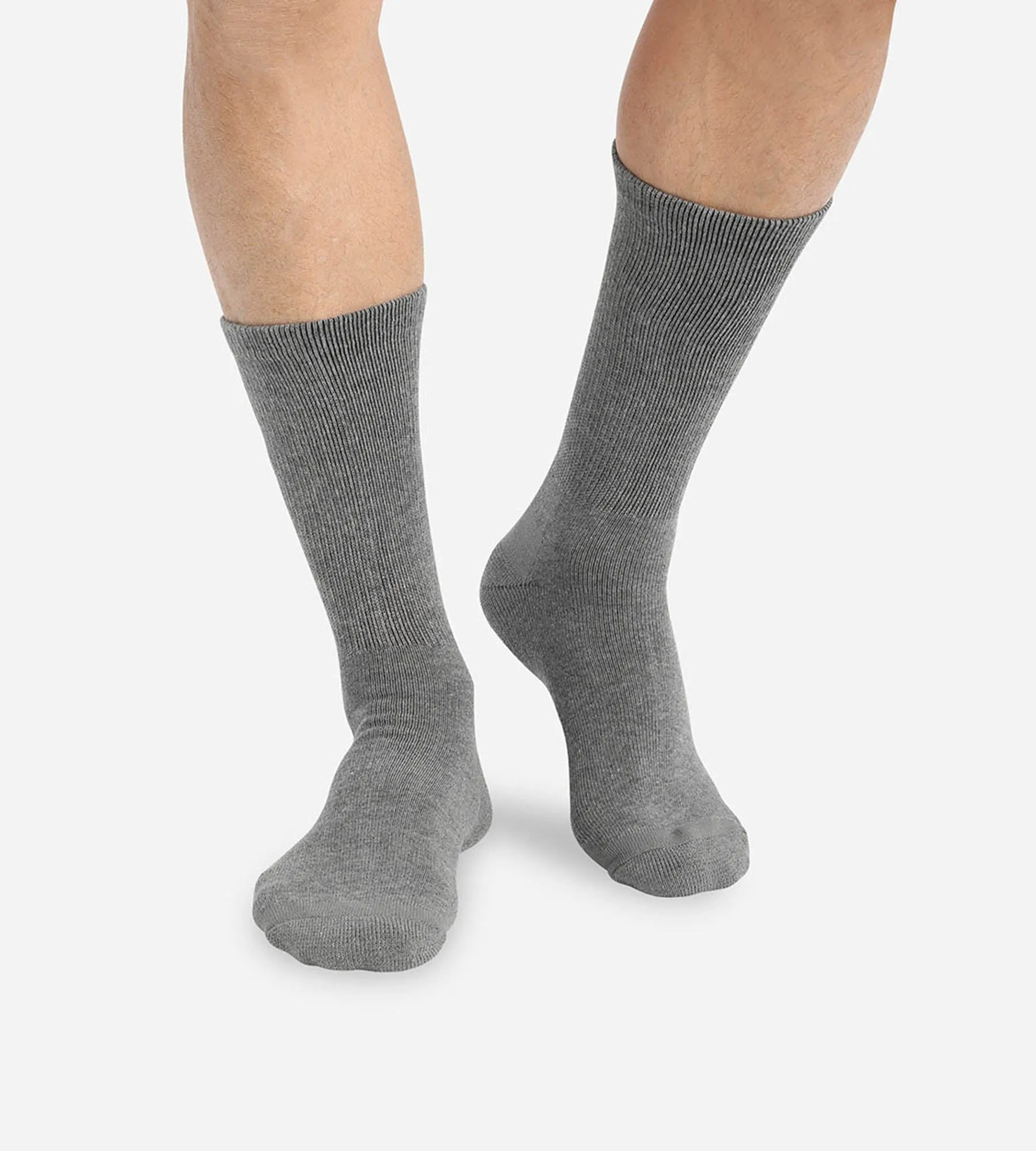 Lot de 2 paires de mi-chaussettes en coton pour homme Outdoor