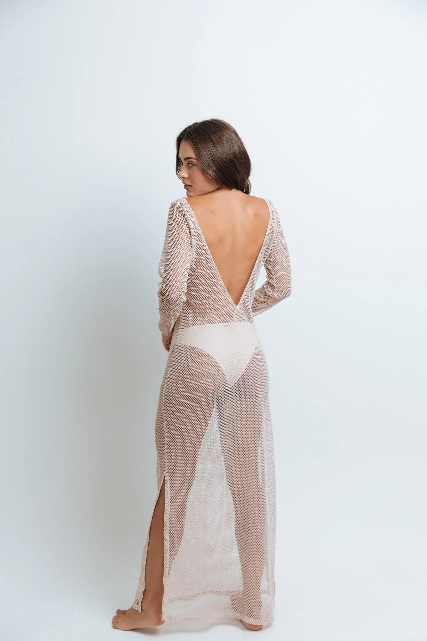 Luz Nude Dress