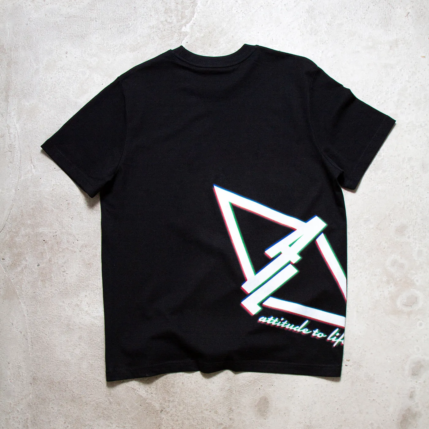 Matrefakt Attitudes To Life 008 Back Print - Tshirt - Black