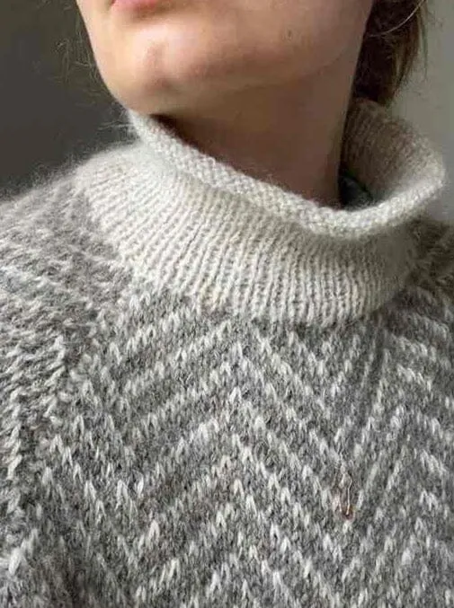 Obba sweater by Aegyo Knit, No 1   Silk Mohair yarn kit (excl pattern)