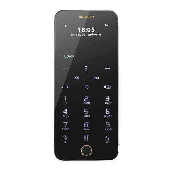 Slim mobile phones - Anica A9  Ultra Thin Dual SIM