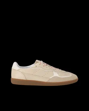 Tb.490 Rife Grain Cream Leather Sneakers