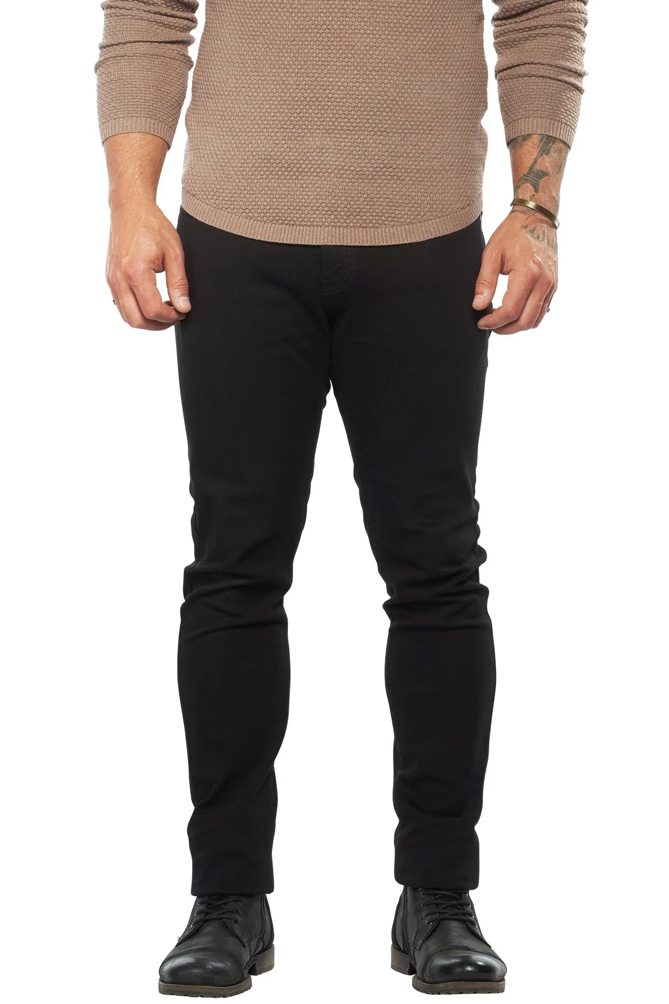 Ultra Soft Tapered Slim Fit Denim Jeans