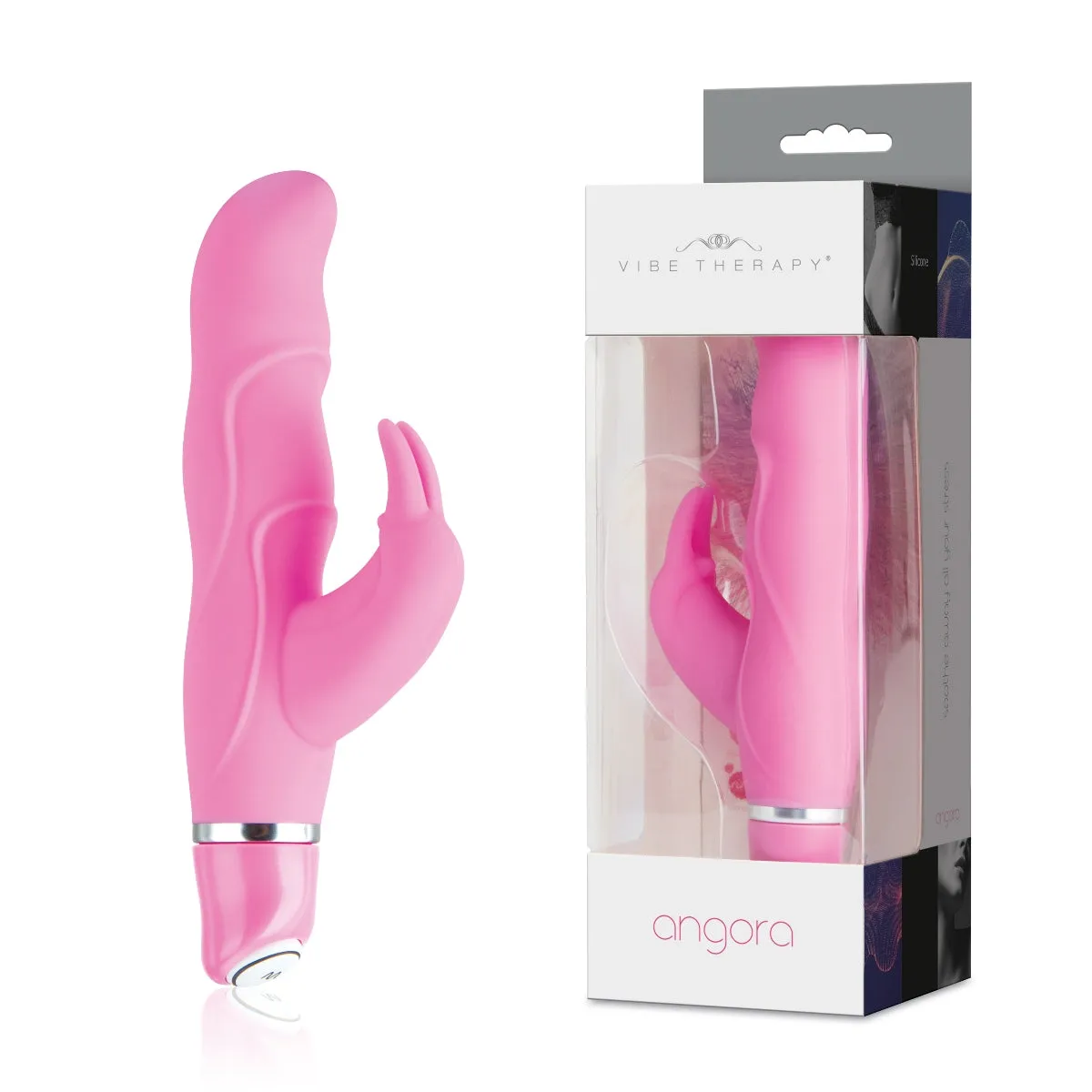 Vibe Therapy Angora Rabbit Vibrator Pink