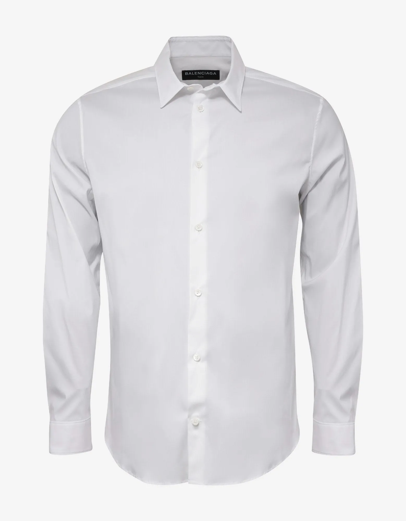 White Slim Fit Shirt