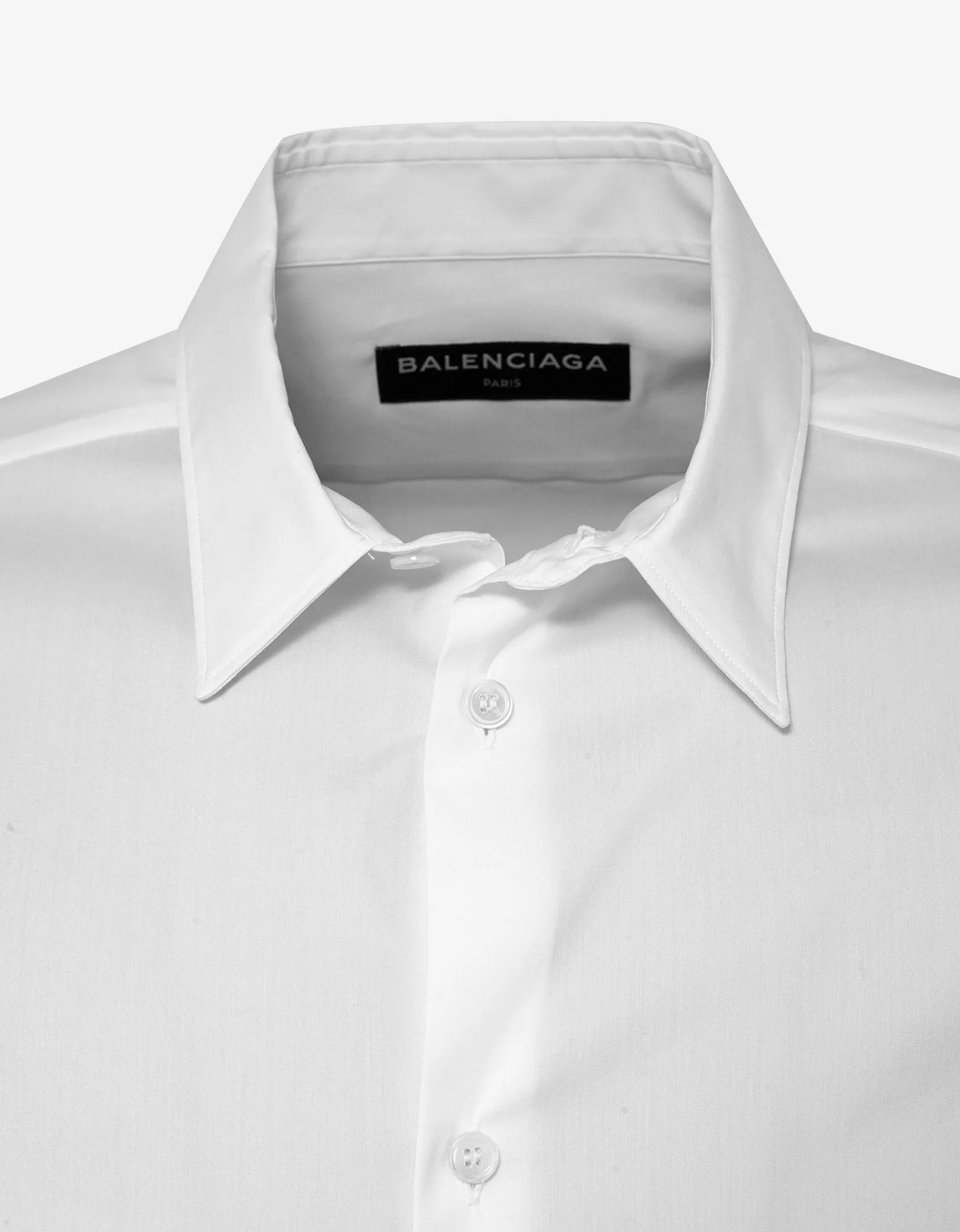 White Slim Fit Shirt